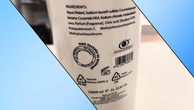 Shampoo XP per Capelli Ricci, 3 confezioni da 1000ml